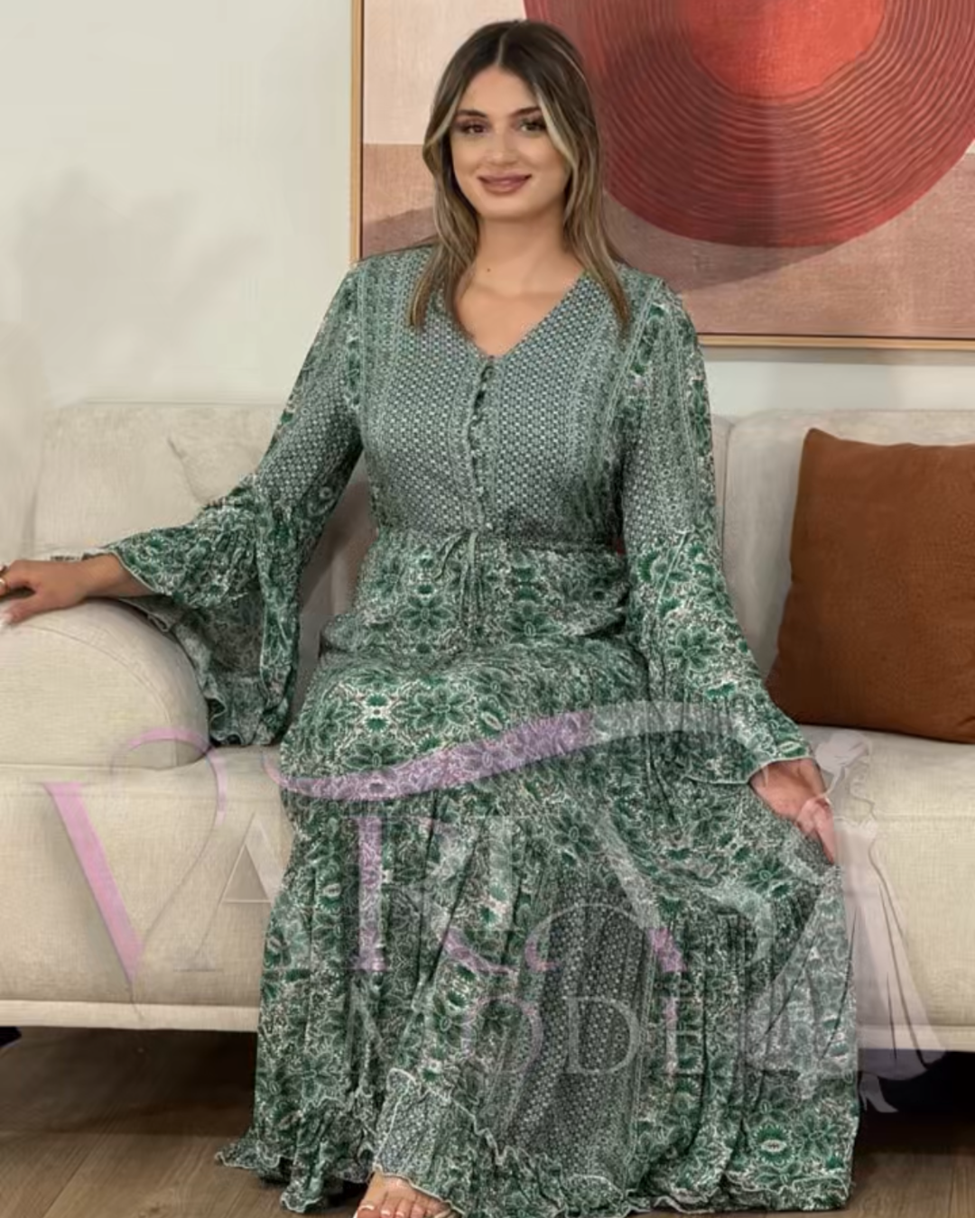 Robe d’importation 100% coton 307