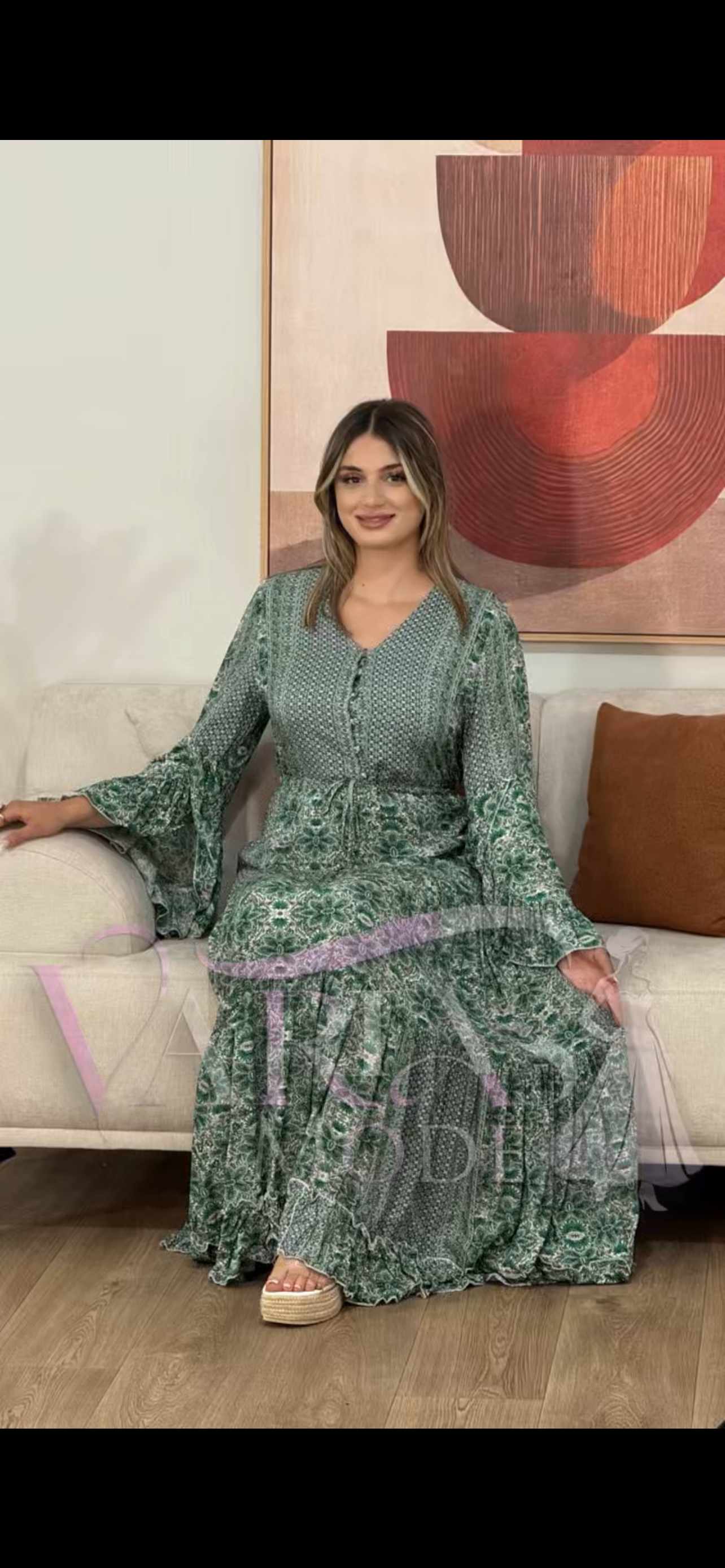 Robe d’importation 100% coton 307