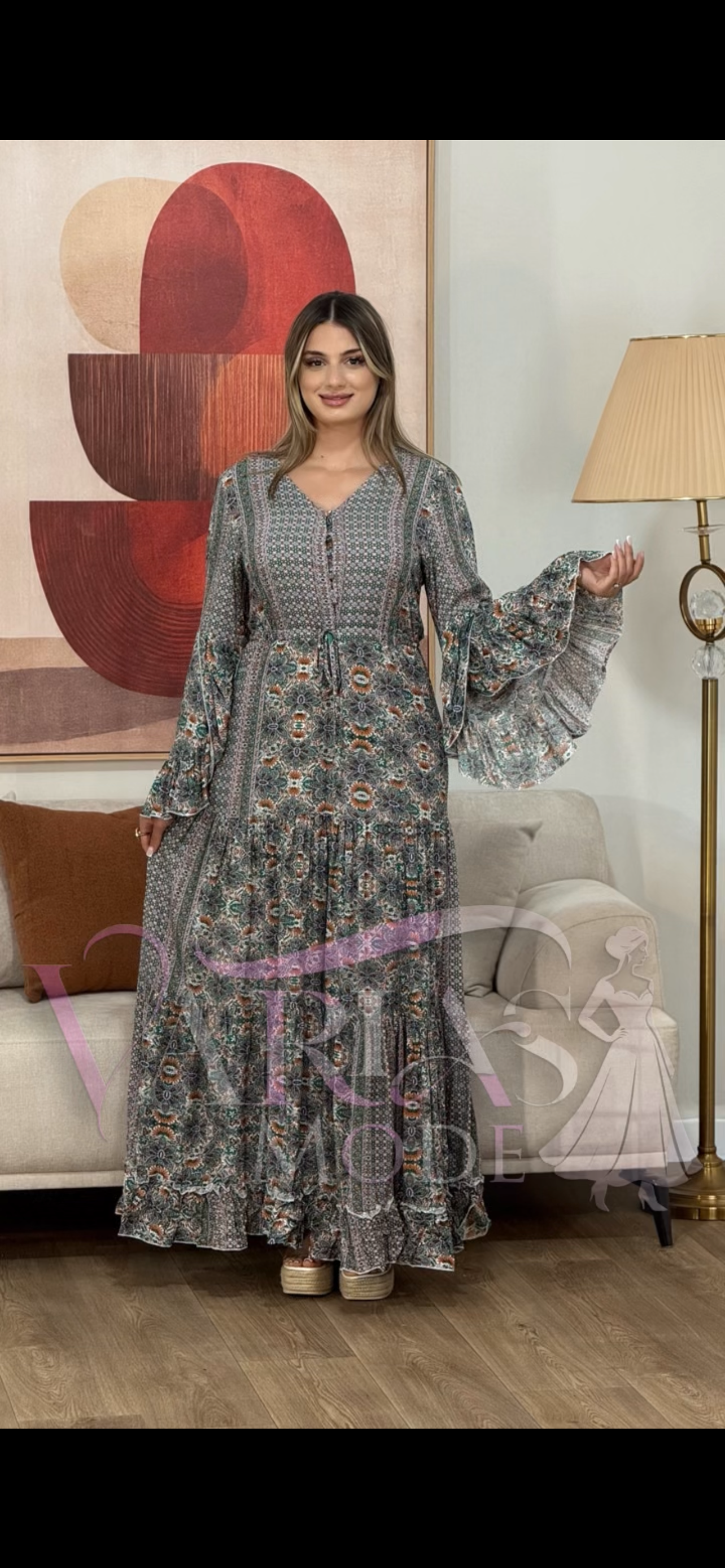 Robe d’importation 100% coton 307